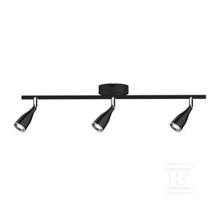Oprawa listwa sufitowa V-TAC 13.5W LED czarna VT-813 3000K 1260lm 3 lata gwarancji