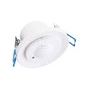 Czujnik ruchu mikrofalowy V-TAC sufitowy podtynkowy 360st fi80 1200W biały VT-80360 5 lat gwarancji