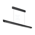 Oprawa V-TAC LED linear SAMSUNG CHIP LIFUD driver 36W 60st CCT zwieszana 120cm czarna VT-7-36 3000K-4000K-6400K 2880lm 5 lat gwarancji