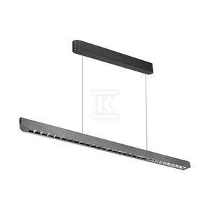 Oprawa V-TAC LED linear SAMSUNG CHIP LIFUD driver 36W 60st CCT zwieszana 120cm szary MAT VT-7-36 3000K-4000K-6400K 2880lm 5 lat gwarancji