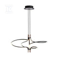 Oprawa zwieszana V-TAC LED 30W złoty czarny 56x120cm VT-7980 3000K 3350lm