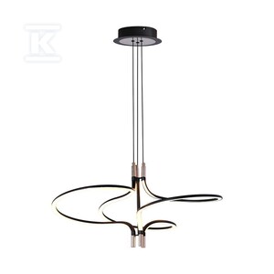 Oprawa zwieszana V-TAC LED 30W złoty czarny 56x120cm VT-7980 3000K 3350lm