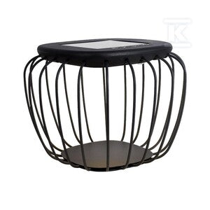 Przenośna lampa solarna druciak V-TAC 1W LED IP44 zmiana barwy czarna 42x30cm VT-7993 3000K-6000K 120lm
