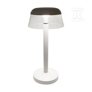 Lampka biurkowa nocna V-TAC 3W LED 28cm ładowanie USB ściemnianie biała VT-75002 3000K-6000K 110lm
