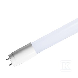 Tuba świetlówka LED T8 V-TAC 60cm 7.5W G13 obrotowa nano plastic 115Lm/w VT-062-N 4000K 850lm 3 lata gwarancji