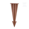 Szpilka kotwa mocowanie do ziemi opraw VT-409 100x35x274mm Braz Corten VT-12050-C