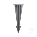 Szpilka kotwa mocowanie do ziemi opraw VT-409 100x35x274mm Szary Antracyt VT-12050-DG