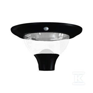 Oprawa ogrodowa V-TAC solarna 15W czujnik ruchu timer pilot CCT IP65 VT-12014CCT 3000K-4000K-6000K 2200lm 3 Lata gwarancji