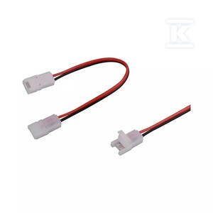Konektor złączka taśm LED V-TAC taśma-przewód-taśma do taśm i pasków LED gęste i zwykłe 8mm