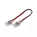 Konektor złączka taśm LED V-TAC przeźroczysta taśma-przewód-taśma gęste/zwykłe/COB 10mm