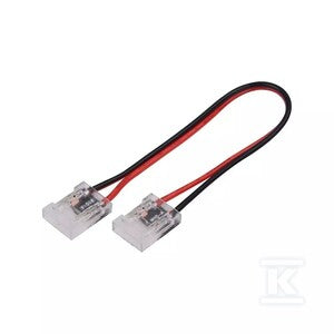 Konektor złączka taśm LED V-TAC przeźroczysta taśma-przewód-taśma gęste/zwykłe/COB 10mm