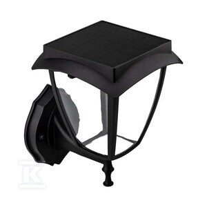 Kinkiet ogrodowy ścienny solarny V-TAC 2W LED IP44 VT-982 3000K+6000K 110lm 3 lata gwarancji