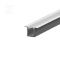 Profil aluminiowy anodowany wpuszczany V-TAC 2mb klosz mleczny VT-8137