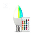 Żarówka LED V-TAC 4,8W E14 świeczka pilot VT-2214-N-1 RGB+4000K 320lm