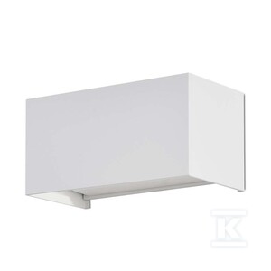 Oprawa ścienna V-TAC 24W LED góra dół IP65 biała VT-8125 4000K 2720lm