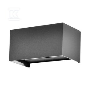 Oprawa ścienna V-TAC 24W LED góra dół IP65 szara VT-8125 4000K 2720lm