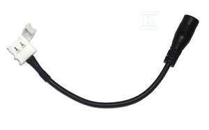 Konektor złączka taśm LED V-TAC żeńska przewód DC plug&play taśma LED 5050