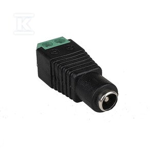 Konektor złączka taśm LED V-TAC żeńska bez przewodu DC plug&play