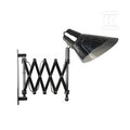 Lampa ścienna V-TAC rozciągana sprężyna czarny+chrom E27 VT-7702 5 lat gwarancji