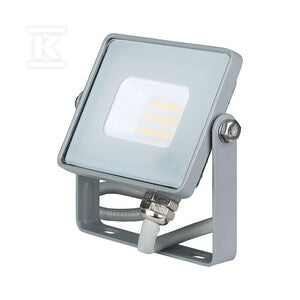 Naświetlacz LED V-TAC 10W SAMSUNG CHIP szary VT-10-G 4000K 800lm 5 lat gwarancji