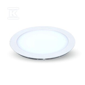 Panel LED V-TAC 22W downlight okrągły 100Lm/W bez zasilacza VT-2200 RD 6000K 2200lm