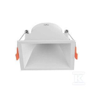 Oczko V-TAC GU10 wpuszczane głębokie kwadrat białe VT-927 3 lata gwarancji