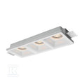 Oprawa gipsowa V-TAC 3xGU10 sufitowa biała 280x100 VT-11003 3 lata gwarancji