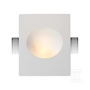 Oprawa gipsowa V-TAC GU10 kinkiet ścienny 250x210 VT-11008 3 lata gwarancji