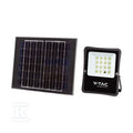 Naświetlacz LED solarny V-TAC 12W pilot auto timer IP65 VT-55100 4000K 1200lm