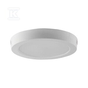 Panel natynkowy V-TAC 6W LED SAMSUNG CHIP okrągły 121x30mm VT-60006RD-S 3000K 660lm 5 lat gwarancji