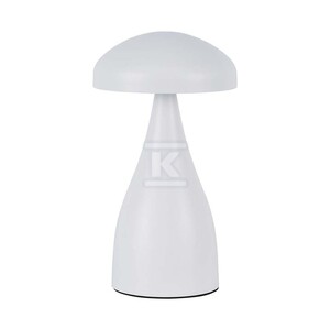 Lampka biurkowa nocna V-TAC 1W LED 22cm ładowanie USB ściemnianie biała VT-1041 3000K-6000K 55lm