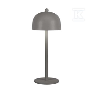 Lampka biurkowa nocna V-TAC 3W LED 30cm ładowanie USB ściemnianie szara VT-1052 3000K-6000K 200lm