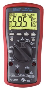 Multimetr cyfrowy BM257s TRMS EF,T, RS232/USB