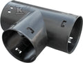 Trójnik drenarski PVC DN/OD 125x80/90, kolor czarny