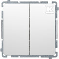 Łącznik świecznikowy 16AX, 250v, biały, Basic