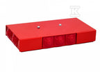 Puszka przeciwpożarowa, prostokątna, E90, przelotowa 3x3x4mm2, 197x103x30 mm, PIP-2AN P3x3x4