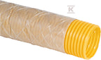 Rura drenarska PVC DN/OD 125x113, zwój 50m, SN4, z filtrem z PP, typ TP (w pełni sącząca, otwory perforacyjne na całym obwodzie), falista, kolor żółty