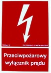 TABLICZKA Z OZNACZENIAMI AUTO-RĘCZ ST22-1901\P20