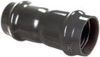 Złączka ciśnieniowa dwukielichowa PVC 280 PN10 popiel
