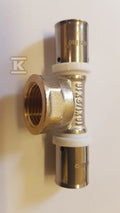 Trójnik zaprasowywany GW 50mm x 1 1/2"