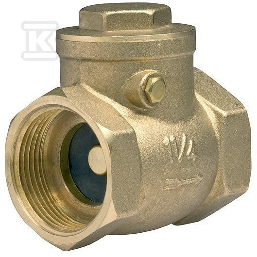 Zawór zwrotny 1/2" z klapą, PN16