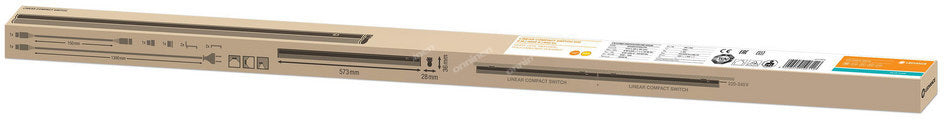 Oprawa LED LN COMP SWITCH 600 8W/3000K LEDV
