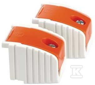 Osprzęt do modułów LED OT CABLE CLAMP D STYLE VS20 W klapka ochronna na zaciski typ OT DV