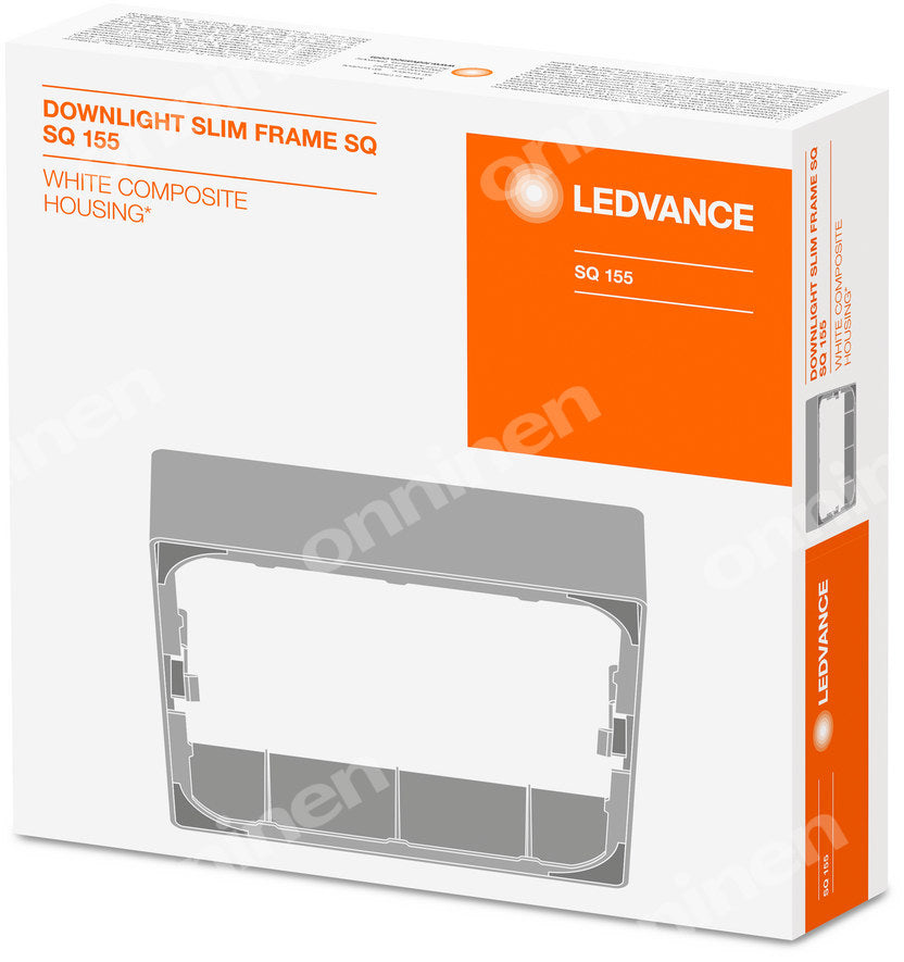 Oprawa LED Downlight Slim Frame Sq155 Wt Ledv