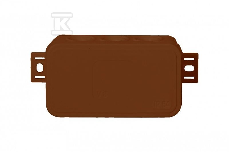 Puszka hermetyczna V8 termoutwardzalna IP54 brąz-klik 80x45x41 ONNLINE