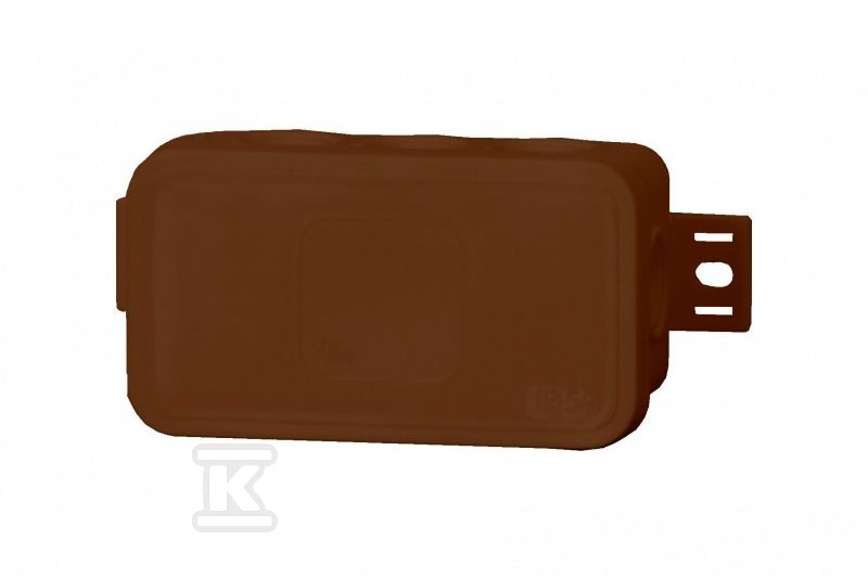 Puszka hermetyczna V8 termoutwardzalna IP54 brąz-klik 80x45x41 ONNLINE