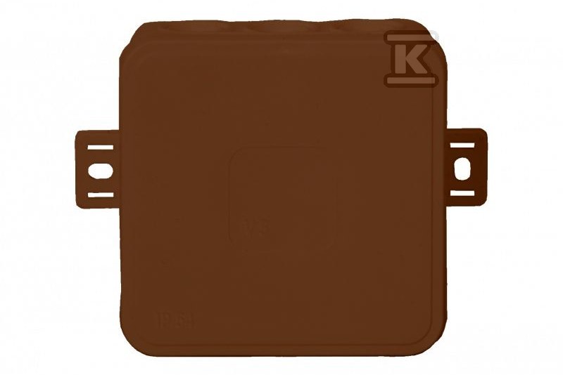 Puszka hermetyczna V7 termoutwardzalna IP54 brąz-klik 100x100x41 ONNLINE