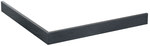 Panel akrylowy Black Stone 70x140/9 cm do brodzików niskich, prostokątny