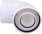 Kolano koncentryczne do systemów kominowych PP-PP 87°DN60/100mm z uszczelką [EPDM] ONNLINE