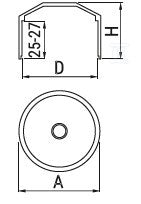 Tablica licznikowa TLR-1F (N+PE)